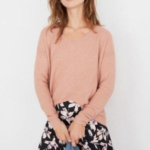 NWT Madewell Kimball Pullover Sweater Rose XS